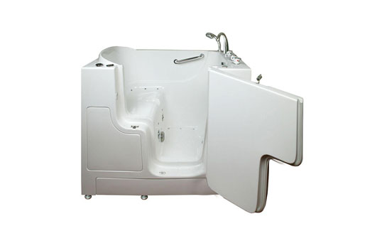 Accès fauteuil roulant - Accessible Walk-in Bathtub